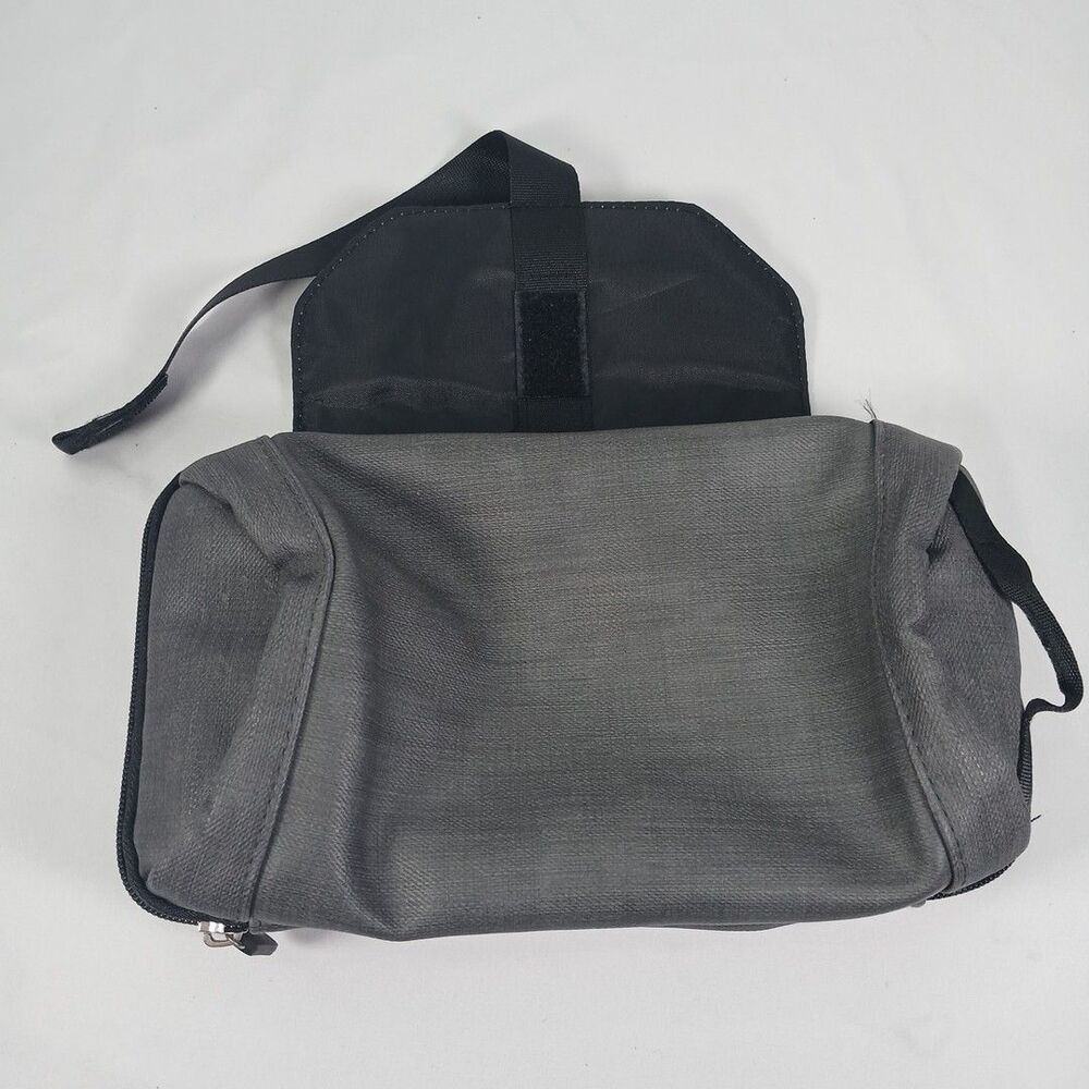 Plano Travel Organizer Bag Gray Multi-Purpose Storage Case Toiletry Gear Pouch - Picture 4 of 7